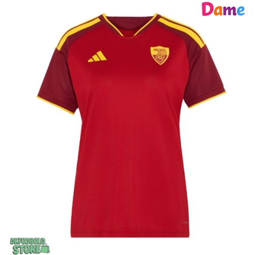 AS Roma Rodrigo Mora #86 Replika Hjemmebanetrøje Dame 2026-27 Kortærmet